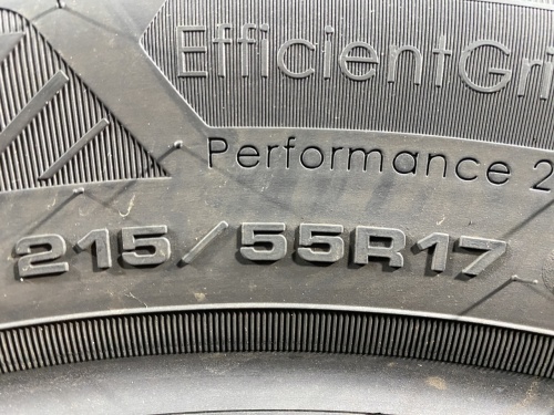 215 55 17 GOODYEAR EFFICIENTGRIP PERFORMANCE 2