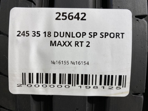 245 35 18 DUNLOP SP SPORT MAXX RT 2