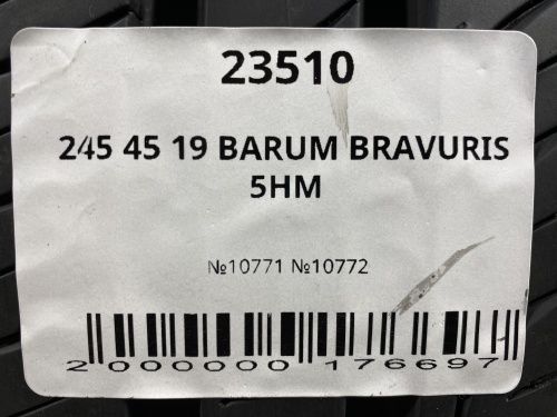 245 45 19 BARUM BRAVURIS 5HM