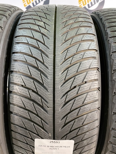 225 55 18 MICHELIN PILOT ALPIN 5