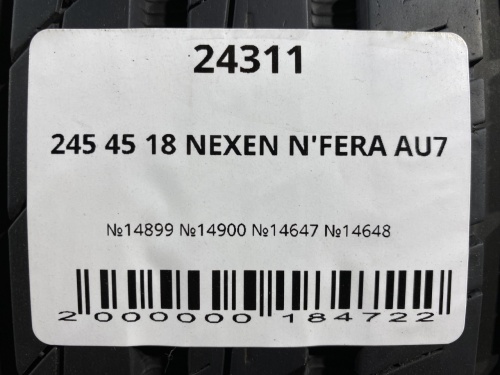 245 45 18 NEXEN N'FERA AU7