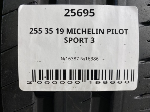 255 35 19 MICHELIN PILOT SPORT 3