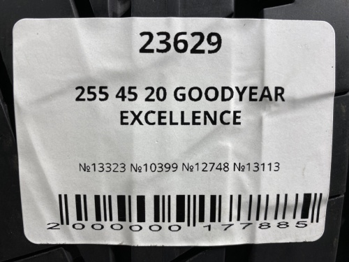 255 45 20 GOODYEAR EXCELLENCE