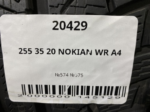 255 35 20 NOKIAN WR A4