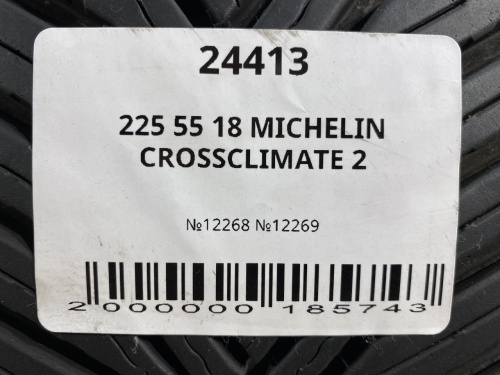 225 55 18 MICHELIN CROSSCLIMATE 2