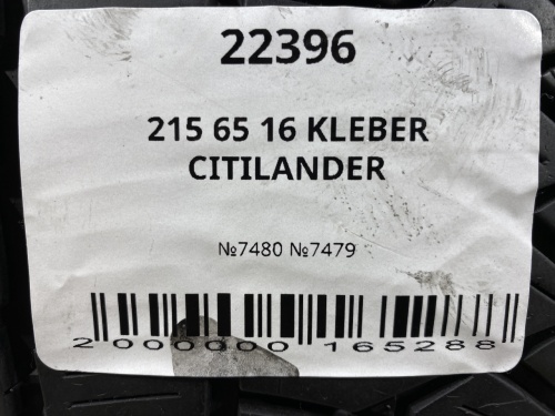 215 65 16 KLEBER CITILANDER