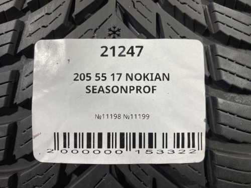 205 55 17 NOKIAN SEASONPROF