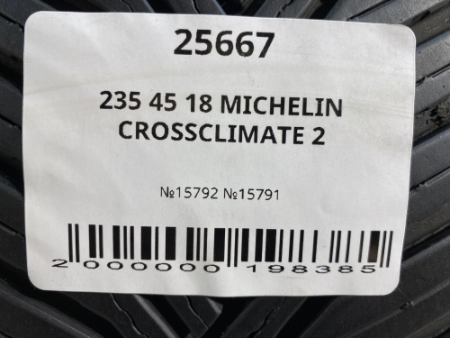 235 45 18 MICHELIN CROSSCLIMATE 2
