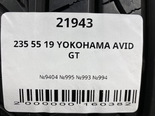 235 55 19 YOKOHAMA AVID GT