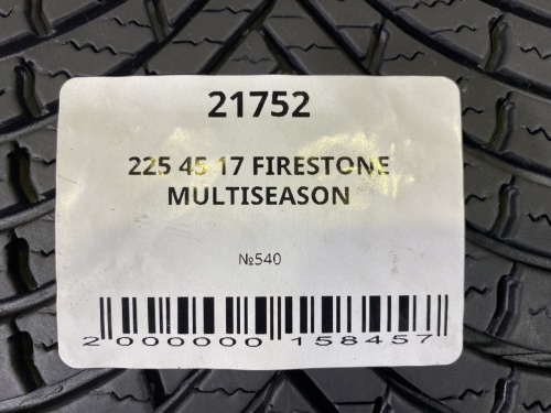 225 45 17 FIRESTONE MULTISEASON