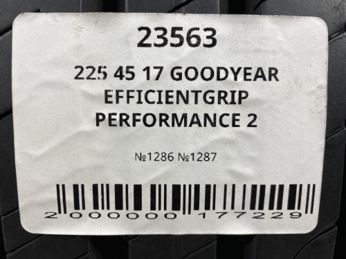 225 45 17 GOODYEAR EFFICIENTGRIP PERFORMANCE 2