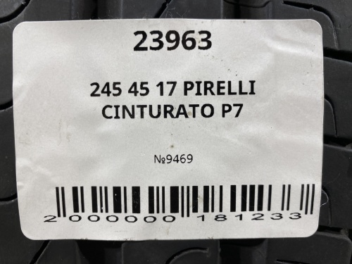 245 45 17 PIRELLI CINTURATO P7