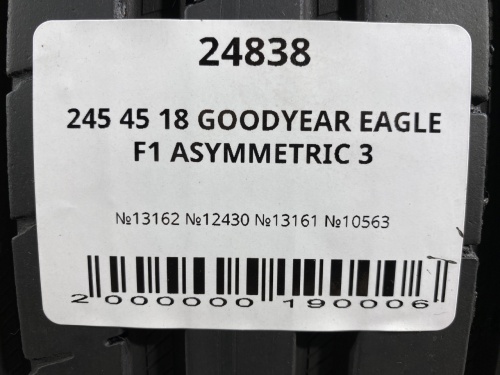245 45 18 GOODYEAR EAGLE F1 ASYMMETRIC 3