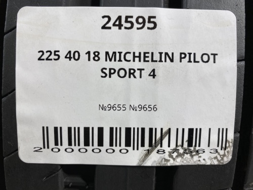 225 40 18 MICHELIN PILOT SPORT 4