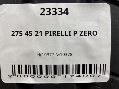 275 45 21 PIRELLI P ZERO