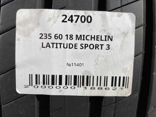 235 60 18 MICHELIN LATITUDE SPORT 3
