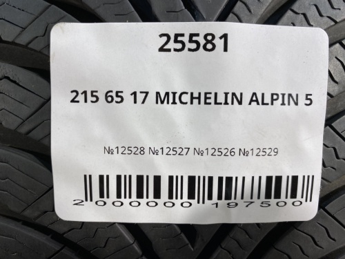 215 65 17 MICHELIN ALPIN 5