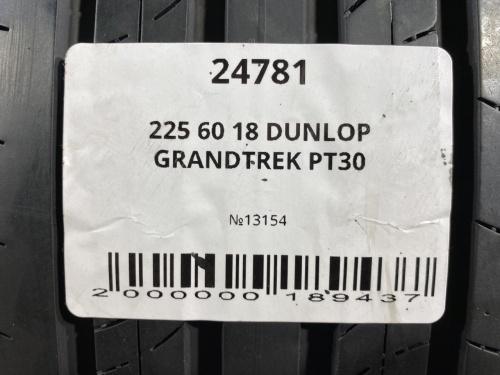 225 60 18 DUNLOP GRANDTREK PT30