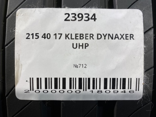 215 40 17 KLEBER DYNAXER UHP