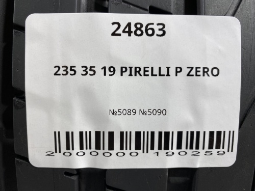 235 35 19 PIRELLI P ZERO