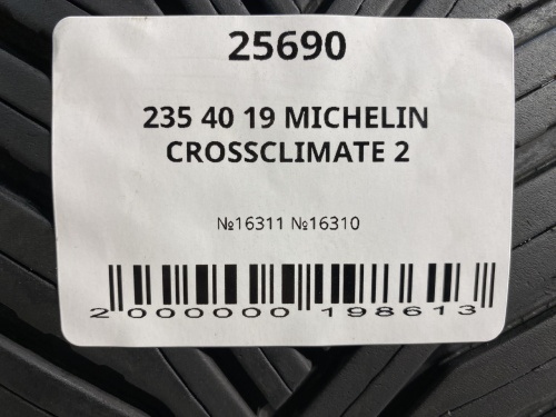 235 40 19 MICHELIN CROSSCLIMATE 2