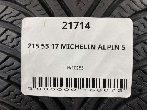 215 55 17 MICHELIN ALPIN 5