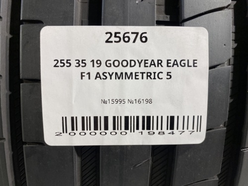 255 35 19 GOODYEAR EAGLE F1 ASYMMETRIC 5