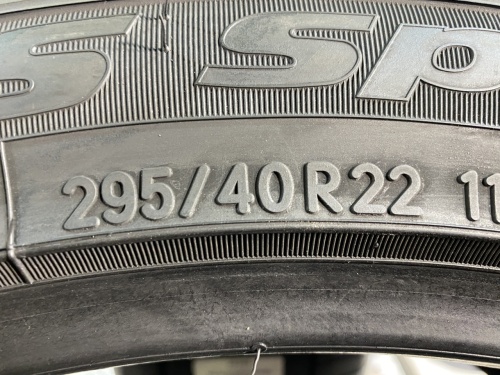 295 40 22 TOYO PROXES SPORT SUV