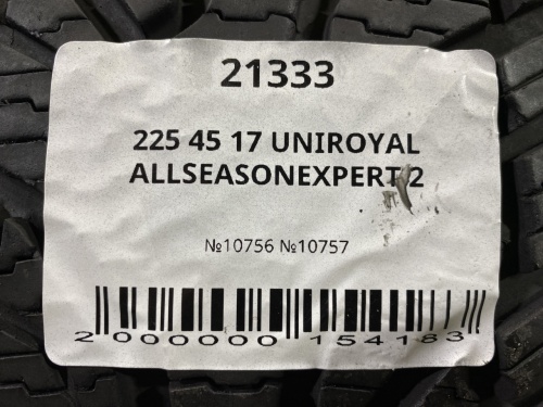 225 45 17 UNIROYAL ALLSEASONEXPERT 2
