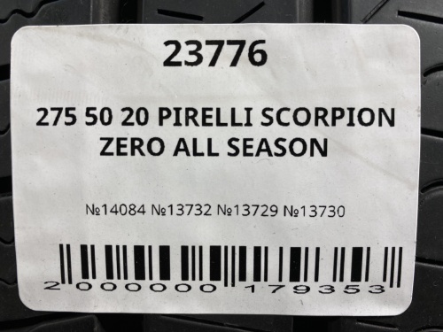 275 50 20 PIRELLI SCORPION ZERO ALL SEASON