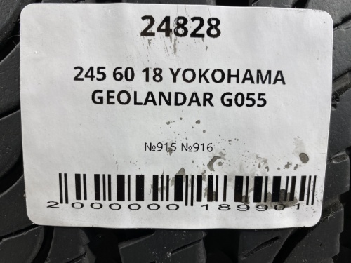 245 60 18 YOKOHAMA GEOLANDAR G055