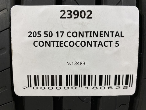 205 50 17 CONTINENTAL CONTIECOCONTACT 5