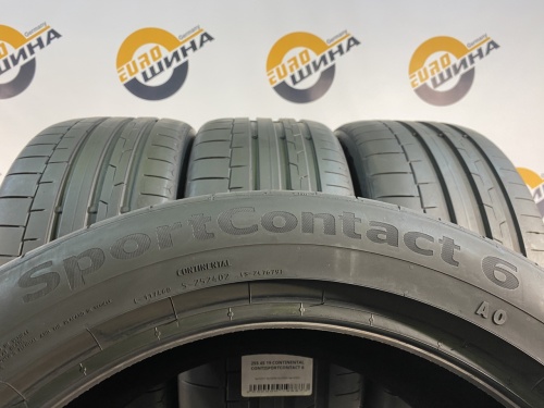 255 45 19 CONTINENTAL CONTISPORTCONTACT 6