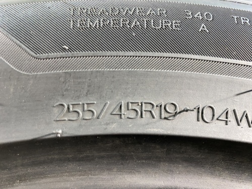 255 45 19 HANKOOK VENTUS S1 EVO 3 K127 EV