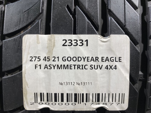 275 45 21 GOODYEAR EAGLE F1 ASYMMETRIC SUV 4X4