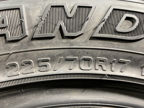 225 70 17 DUNLOP GRANDTREK AT3