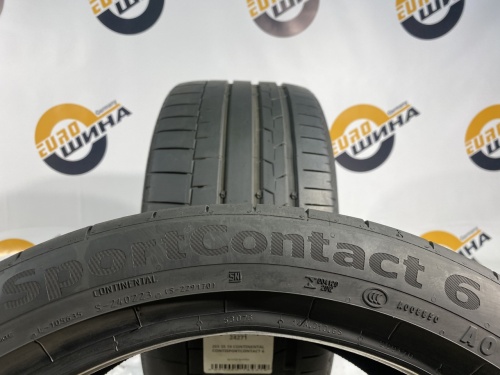 265 35 19 CONTINENTAL CONTISPORTCONTACT 6