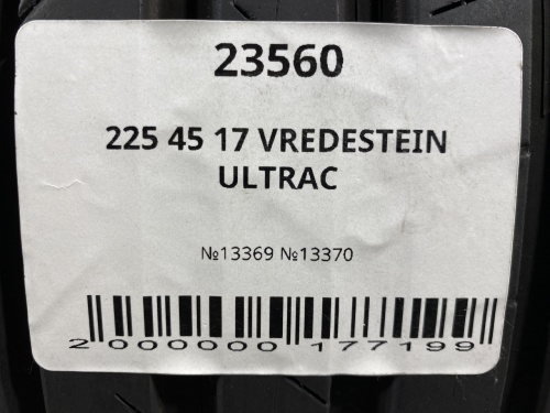 225 45 17 VREDESTEIN ULTRAC
