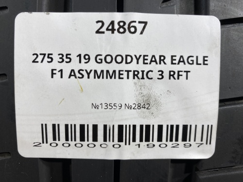 275 35 19 GOODYEAR EAGLE F1 ASYMMETRIC 3 RFT