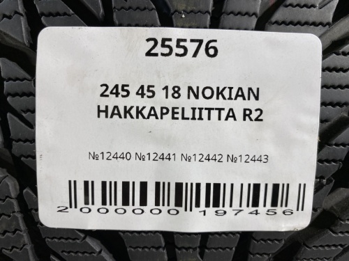 245 45 18 NOKIAN HAKKAPELIITTA R2