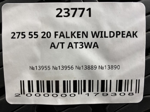 275 55 20 FALKEN WILDPEAK A/T AT3WA