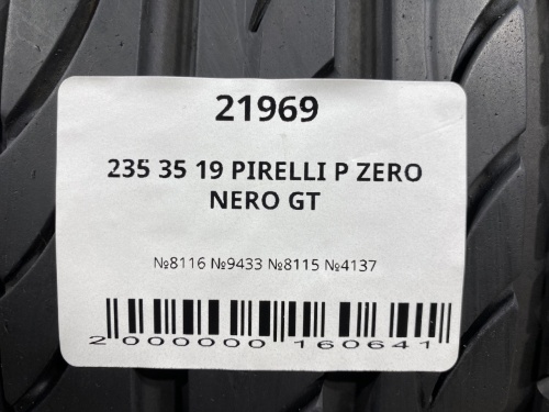 235 35 19 PIRELLI P ZERO NERO GT