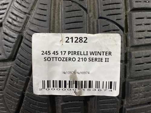 245 45 17 PIRELLI WINTER SOTTOZERO 210 SERIE II