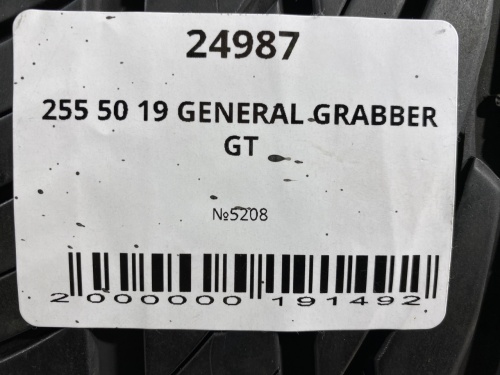 255 50 19 GENERAL GRABBER GT