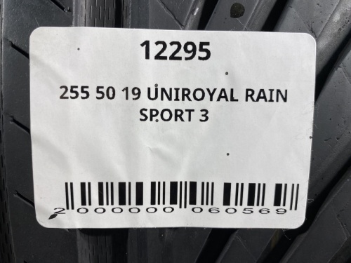 255 50 19 UNIROYAL RAIN SPORT 3
