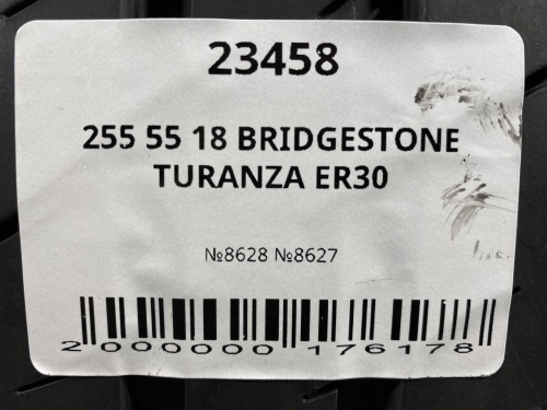 255 55 18 BRIDGESTONE TURANZA ER30