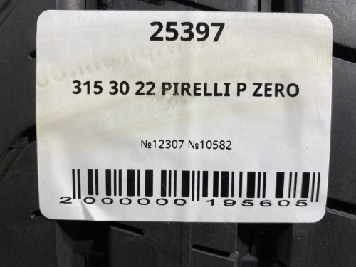 315 30 22 PIRELLI P ZERO