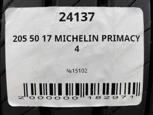 205 50 17 MICHELIN PRIMACY 4