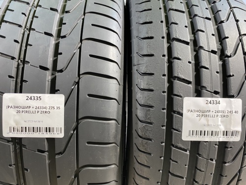 (РАЗНОШИР + 24334) 275 35 20 PIRELLI P ZERO