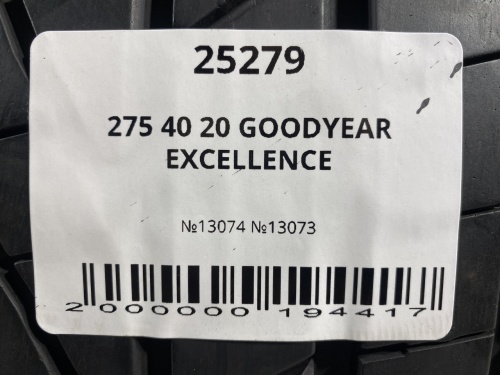 275 40 20 GOODYEAR EXCELLENCE